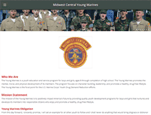 Tablet Screenshot of mcyoungmarines.org